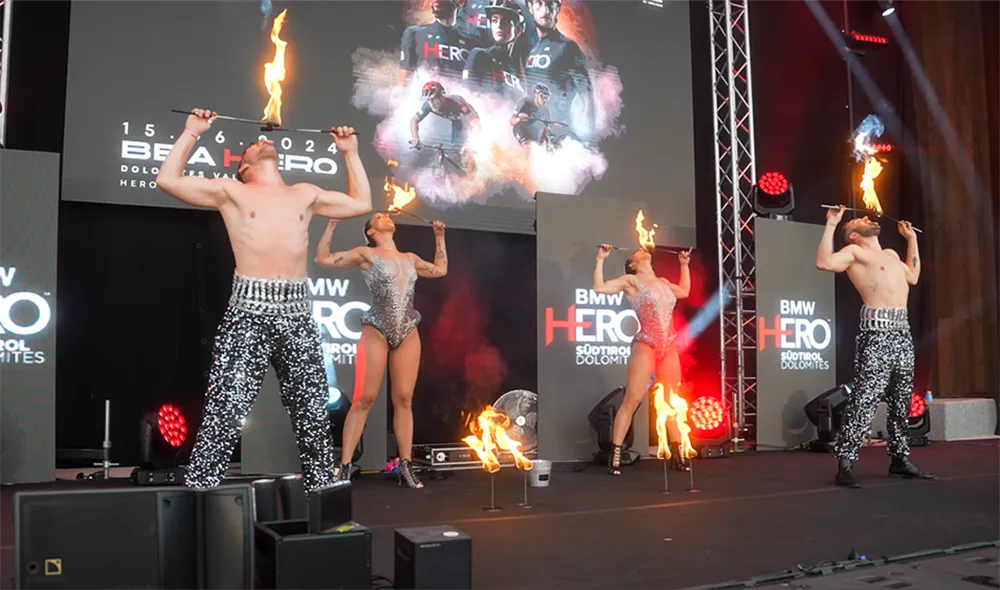 Bglare Performers A Bmw Hero Sudtirol Dolomites