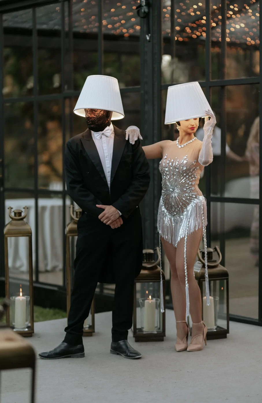 Abat-jour a Villa Bibbiani evento privato di lusso 6392 – BGlare Performers